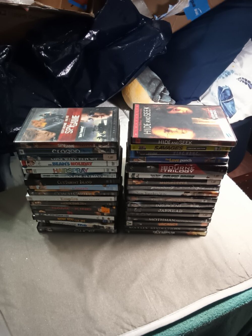 36 Assorted Movie Dvds